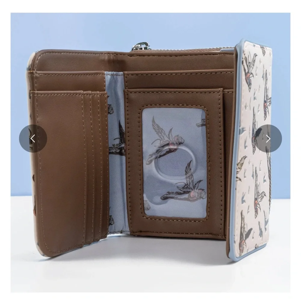 Loungefly The Wizard of Oz Flying Monkeys AOP Mini Backpack & Wallet Set